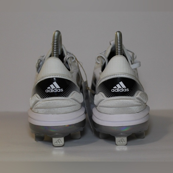 ADIDAS PureHustle 2 ELITE Women's Softball Cleats White/Black Size W 6.5 US NEW! - Picture 8 of 8